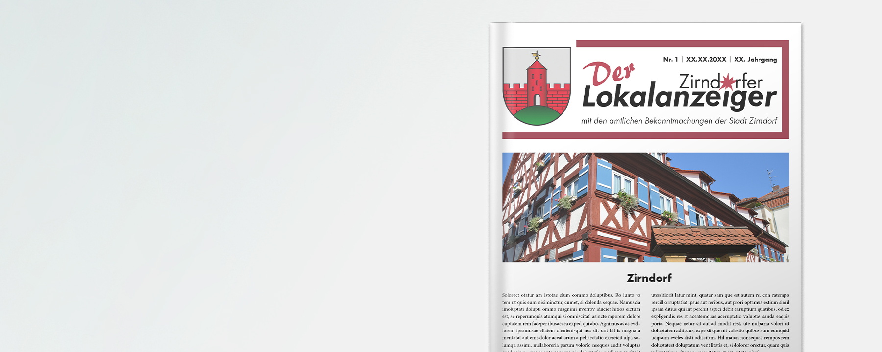 Titelbild Lokalanzeiger Zirndorf