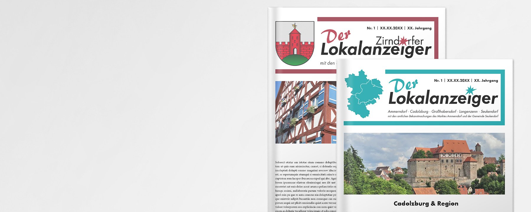 Titelbild Cadolzburg und Zirndorf